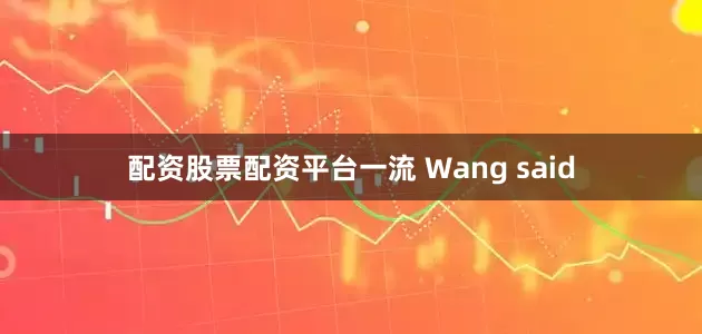 配资股票配资平台一流 Wang said