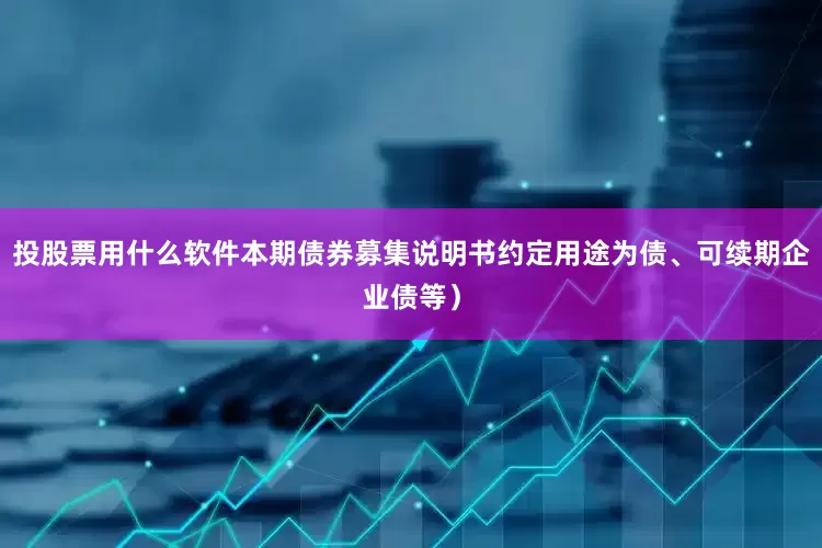 投股票用什么软件本期债券募集说明书约定用途为债、可续期企业债等)