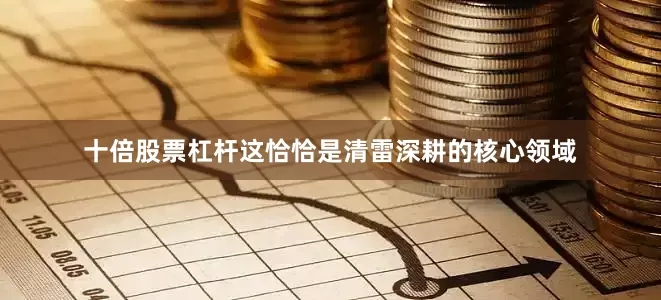十倍股票杠杆这恰恰是清雷深耕的核心领域